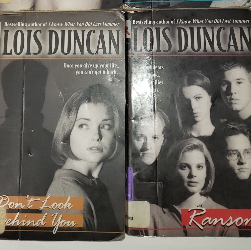 Dont look behind you and Ransom both byLois Duncan